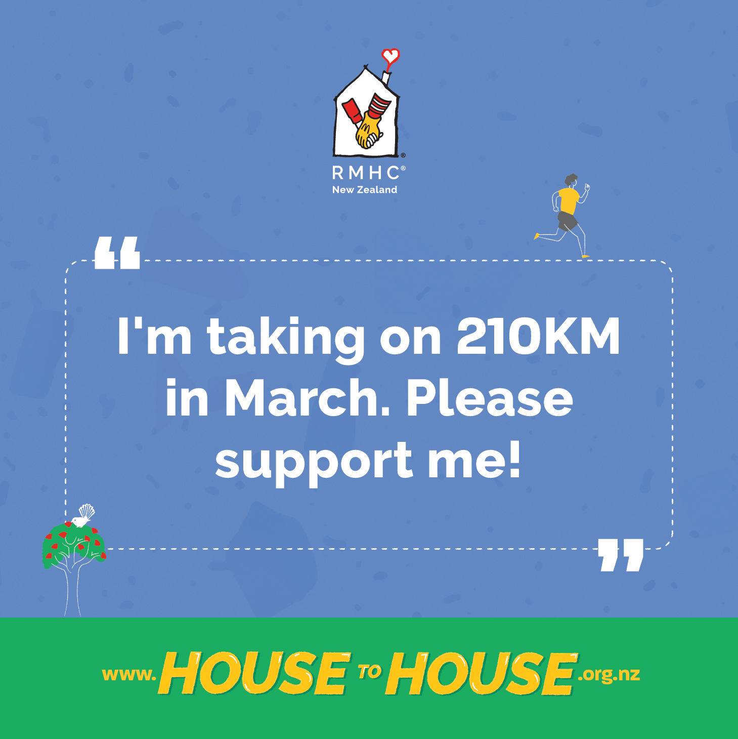 Tile 6 - Support My 210KM